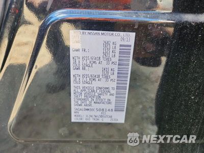 Zdjęcie 13 z 13 samochodu: 2014 INFINITI QX60 BASE VIN:5N1AL0MM3EC508148 - miniatura