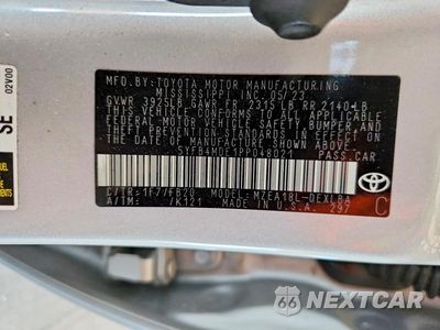 Zdjęcie 12 z 12 samochodu: 2023 TOYOTA COROLLA LE VIN:5YFB4MDE1PP048021 - miniatura