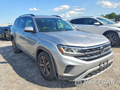 Czwarte zdjęcie samochodu z boku: 2021 VOLKSWAGEN ATLAS SE VIN:1V2LP2CA8MC521771 - miniatura