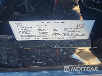 Zdjęcie 13 z 13 samochodu: 2026 TESLA MODEL Y VIN:7SAYGDED6TA697083 - miniatura