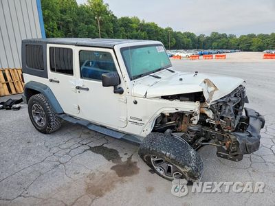 Czwarte zdjęcie samochodu z boku: 2010 JEEP WRANGLER UNLIMITED SPORT VIN:1J4BA3H19AL105022 - miniatura