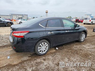 Trzecie zdjęcie samochodu z tyłu: 2015 NISSAN SENTRA S VIN:3N1AB7AP2FY283375 - miniatura