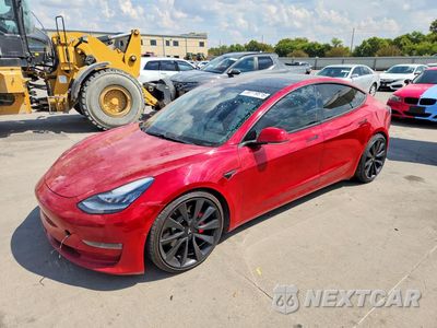 2020 TESLA MODEL 3 5YJ3E1EC4LF669594 - główne zdjęcie licytacji z USA - miniatura