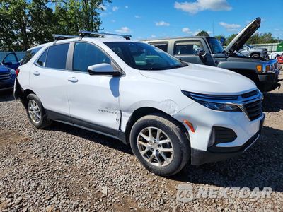 Czwarte zdjęcie samochodu z boku: 2022 CHEVROLET EQUINOX LT VIN:3GNAXTEV4NL134906 - miniatura