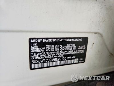 Zdjęcie 12 z 12 samochodu: 2021 BMW X7 XDRIVE40I VIN:5UXCW2C09M9E99130 - miniatura
