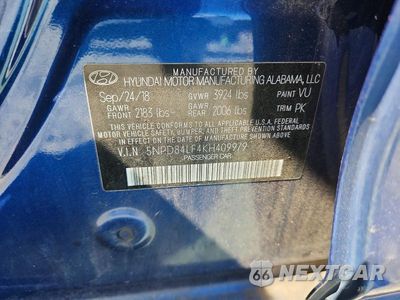 Zdjęcie 13 z 13 samochodu: 2019 HYUNDAI ELANTRA SEL VIN:5NPD84LF4KH409979 - miniatura