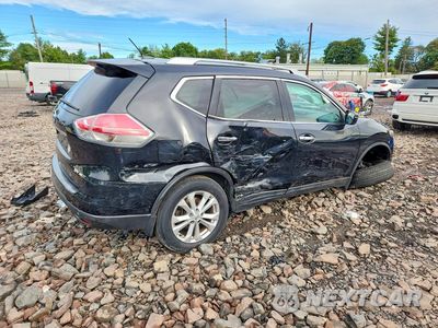 Trzecie zdjęcie samochodu z tyłu: 2016 NISSAN ROGUE SV VIN:5N1AT2MV0GC842337 - miniatura