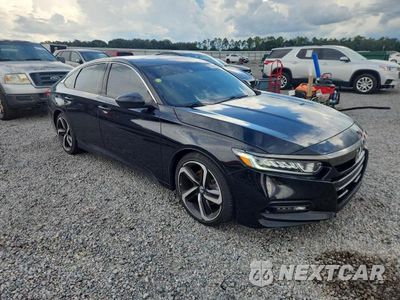 Czwarte zdjęcie samochodu z boku: 2020 HONDA ACCORD SPORT VIN:1HGCV1F3XLA157914 - miniatura