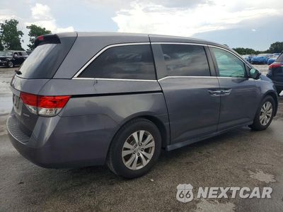 Trzecie zdjęcie samochodu z tyłu: 2016 HONDA ODYSSEY SE VIN:5FNRL5H37GB026794 - miniatura