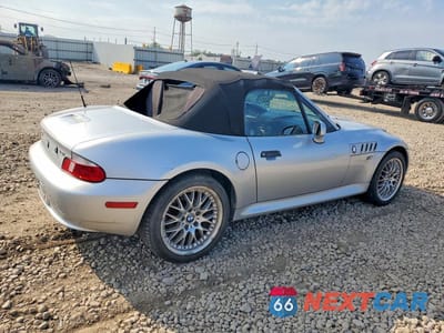 Trzecie zdjęcie samochodu z tyłu: 2001 BMW Z3 3.0 VIN:WBACN53431LL46681 - miniatura