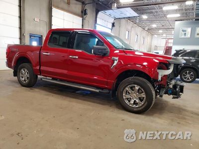 Czwarte zdjęcie samochodu z boku: 2021 FORD F150 SUPERCREW VIN:1FTFW1E88MKE41785 - miniatura