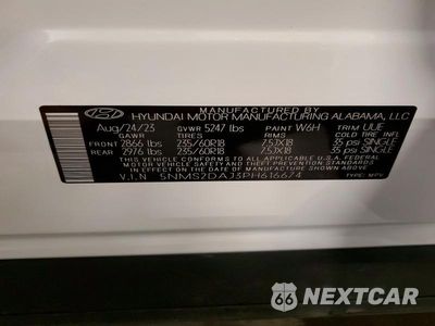 Zdjęcie 13 z 13 samochodu: 2023 HYUNDAI SANTA FE SEL VIN:5NMS2DAJ3PH616674 - miniatura