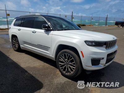 Czwarte zdjęcie samochodu z boku: 2023 JEEP GRAND CHEROKEE L SUMMIT VIN:1C4RJKEG4P8770820 - miniatura