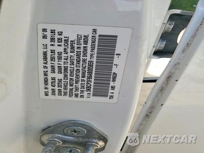 Zdjęcie 12 z 12 samochodu: 2010 HONDA ACCORD EXL VIN:5KBCP3F86AB005859 - miniatura