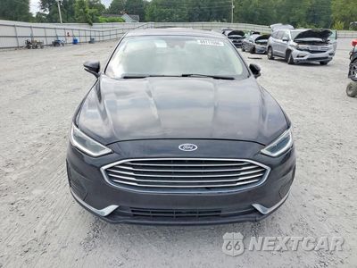 Piąte zdjęcie samochodu w środku: 2019 FORD FUSION SEL VIN:3FA6P0CDXKR150548 - miniatura