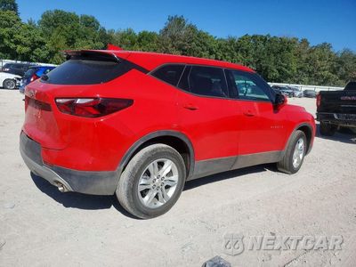 Trzecie zdjęcie samochodu z tyłu: 2021 CHEVROLET BLAZER 2LT VIN:3GNKBCRS6MS514675 - miniatura