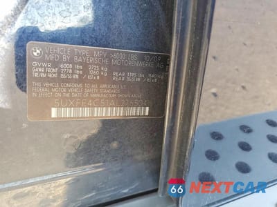 Zdjęcie 13 z 13 samochodu: 2010 BMW X5 XDRIVE30I VIN:5UXFE4C51AL276504 - miniatura