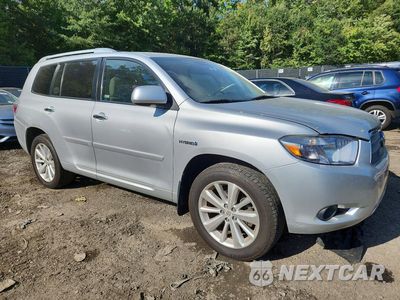Czwarte zdjęcie samochodu z boku: 2008 TOYOTA HIGHLANDER HYBRID VIN:JTEEW41A282008826 - miniatura