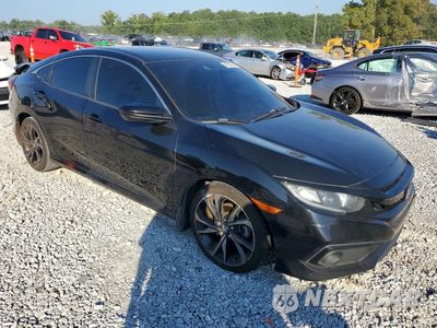 Czwarte zdjęcie samochodu z boku: 2019 HONDA CIVIC SPORT VIN:2HGFC2F89KH596347 - miniatura