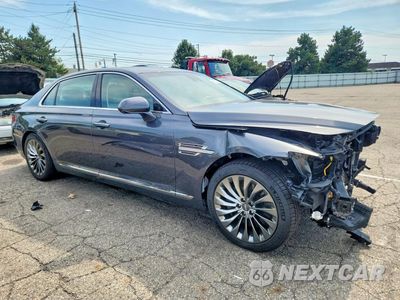 Czwarte zdjęcie samochodu z boku: 2020 GENESIS G90 PREMIUM VIN:KMTF34PA3LU075751 - miniatura