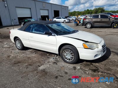 Czwarte zdjęcie samochodu z boku: 2005 CHRYSLER SEBRING VIN:1C3EL45R45N530577 - miniatura