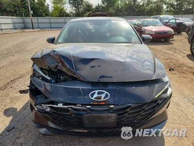 Piąte zdjęcie samochodu w środku: 2021 HYUNDAI ELANTRA SEL VIN:5NPLM4AG5MH042595 - miniatura
