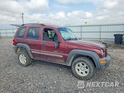 Czwarte zdjęcie samochodu z boku: 2003 JEEP LIBERTY SPORT VIN:1J4GL48K23W594606 - miniatura