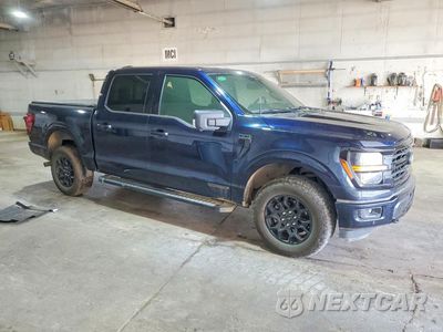 Czwarte zdjęcie samochodu z boku: 2025 FORD F150 XLT VIN:1FTFW3LD6SFA76170 - miniatura