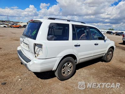 Trzecie zdjęcie samochodu z tyłu: 2005 HONDA PILOT EXL VIN:2HKYF18595H521705 - miniatura