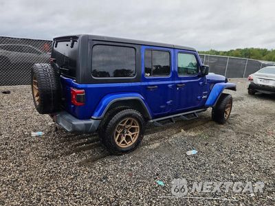 Trzecie zdjęcie samochodu z tyłu: 2018 JEEP WRANGLER UNLIMITED SAHARA VIN:1C4HJXEG7JW239462 - miniatura