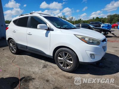 Czwarte zdjęcie samochodu z boku: 2014 HYUNDAI TUCSON SE VIN:KM8JU3AGXEU922311 - miniatura