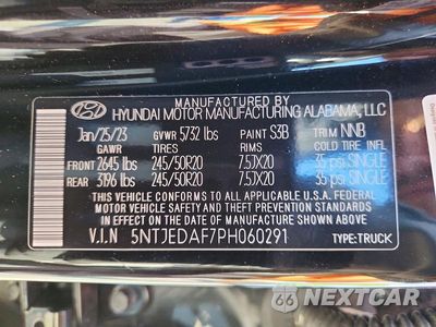 Zdjęcie 13 z 13 samochodu: 2023 HYUNDAI SANTA CRUZ LIMITED VIN:5NTJEDAF7PH060291 - miniatura