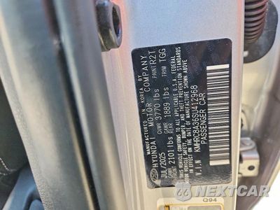 Zdjęcie 12 z 12 samochodu: 2025 HYUNDAI VENUE SEL VIN:KMHRC8A36SU412968 - miniatura