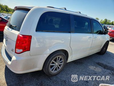 Trzecie zdjęcie samochodu z tyłu: 2017 DODGE GRAND CARAVAN SXT VIN:2C4RDGCG4HR604052 - miniatura