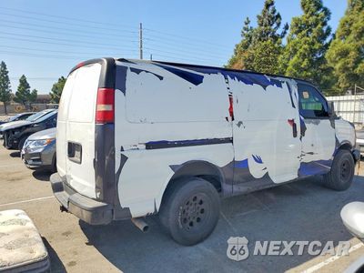 Trzecie zdjęcie samochodu z tyłu: 2011 CHEVROLET EXPRESS G2500 DELIVERY VAN VIN:1GCWGFBA8B1181098 - miniatura