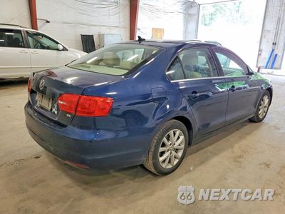Trzecie zdjęcie samochodu z tyłu: 2014 VOLKSWAGEN JETTA SE VIN:3VWD17AJ6EM369428 - miniatura