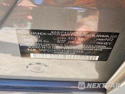 Zdjęcie 13 z 13 samochodu: 2021 HYUNDAI SONATA SE VIN:5NPEG4JA4MH112664 - miniatura