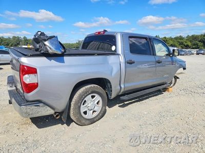 Trzecie zdjęcie samochodu z tyłu: 2020 TOYOTA TUNDRA CREWMAX SR5 VIN:5TFEY5F10LX260714 - miniatura