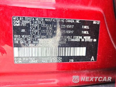 Zdjęcie 13 z 13 samochodu: 2022 TOYOTA RAV4 LE VIN:2T3H1RFV5NW210457 - miniatura