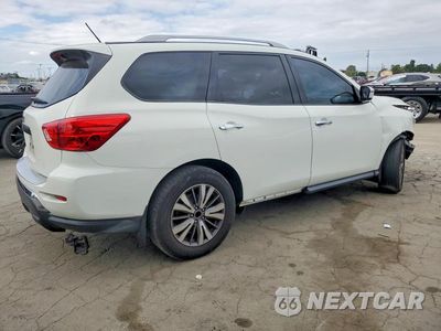 Trzecie zdjęcie samochodu z tyłu: 2017 NISSAN PATHFINDER S VIN:5N1DR2MN0HC685311 - miniatura