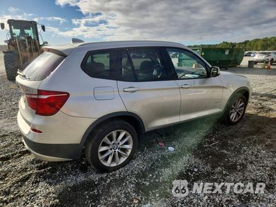 Trzecie zdjęcie samochodu z tyłu: 2013 BMW X3 XDRIVE28I VIN:5UXWX9C51D0D01496 - miniatura