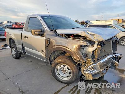 Czwarte zdjęcie samochodu z boku: 2024 FORD F150 XL VIN:1FTMF1L55RKD31235 - miniatura
