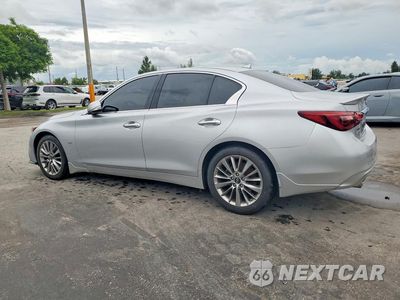 Drugie zdjęcie samochodu z przodu: 2019 INFINITI Q50 3.0T LUXE VIN:JN1EV7AR4KM554041 - miniatura