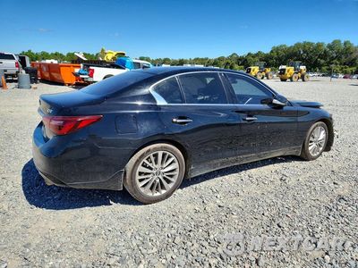 Trzecie zdjęcie samochodu z tyłu: 2021 INFINITI Q50 LUXE VIN:JN1EV7BR2MM754370 - miniatura
