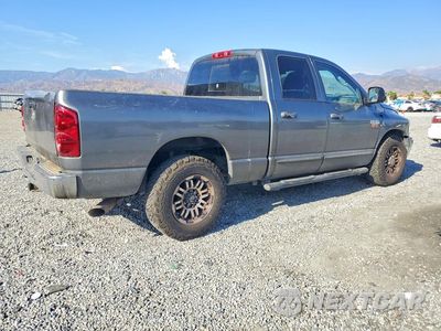 Trzecie zdjęcie samochodu z tyłu: 2007 DODGE RAM 2500 ST VIN:3D7KR28A97G815798 - miniatura