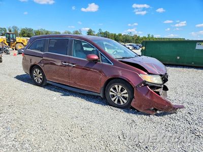 Czwarte zdjęcie samochodu z boku: 2016 HONDA ODYSSEY EXL VIN:5FNRL5H62GB158906 - miniatura