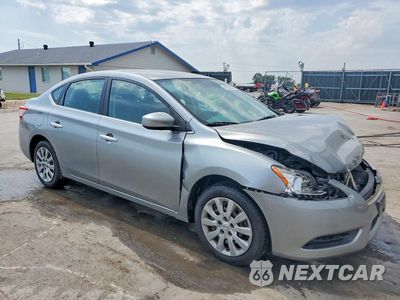 Czwarte zdjęcie samochodu z boku: 2014 NISSAN SENTRA S VIN:3N1AB7AP8EY225396 - miniatura