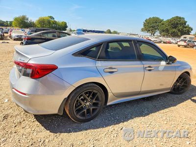 Trzecie zdjęcie samochodu z tyłu: 2023 HONDA CIVIC SPORT VIN:2HGFE2F57PH555562 - miniatura