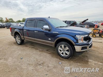 Czwarte zdjęcie samochodu z boku: 2018 FORD F150 SUPERCREW VIN:1FTEW1EG4JFE74712 - miniatura