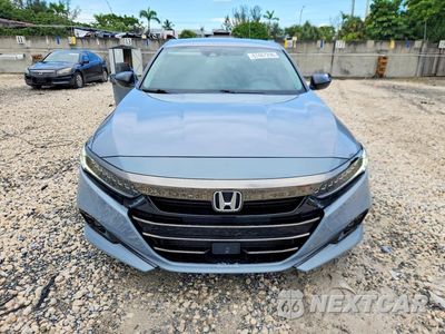 Piąte zdjęcie samochodu w środku: 2021 HONDA ACCORD SPORT SE VIN:1HGCV1F49MA064831 - miniatura